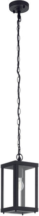 Eglo alamonte 1 hanglamp buiten - e27 - 15 cm - zwart
