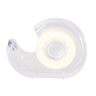 Cinta adhesiva con soporte invisible