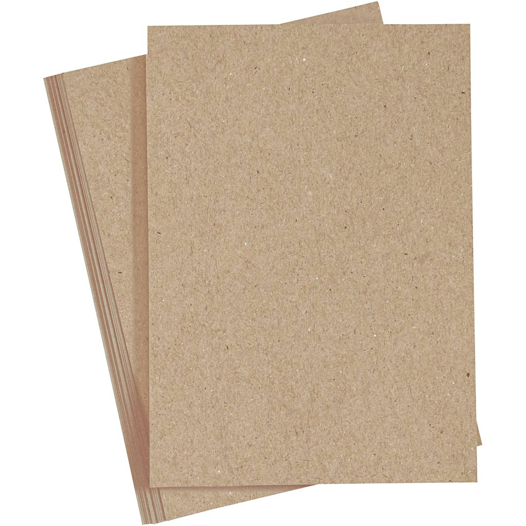Creativ Company Cardboard Naturel A4 220G, 10st.