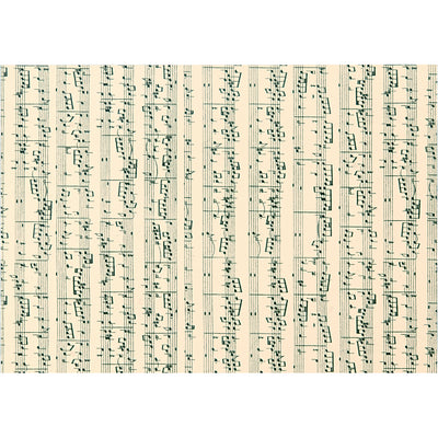 Cartoncino Creative Company, note musicali, a4, foglio 210x297 mm, 180 gr, 10 fogli 1 scatola