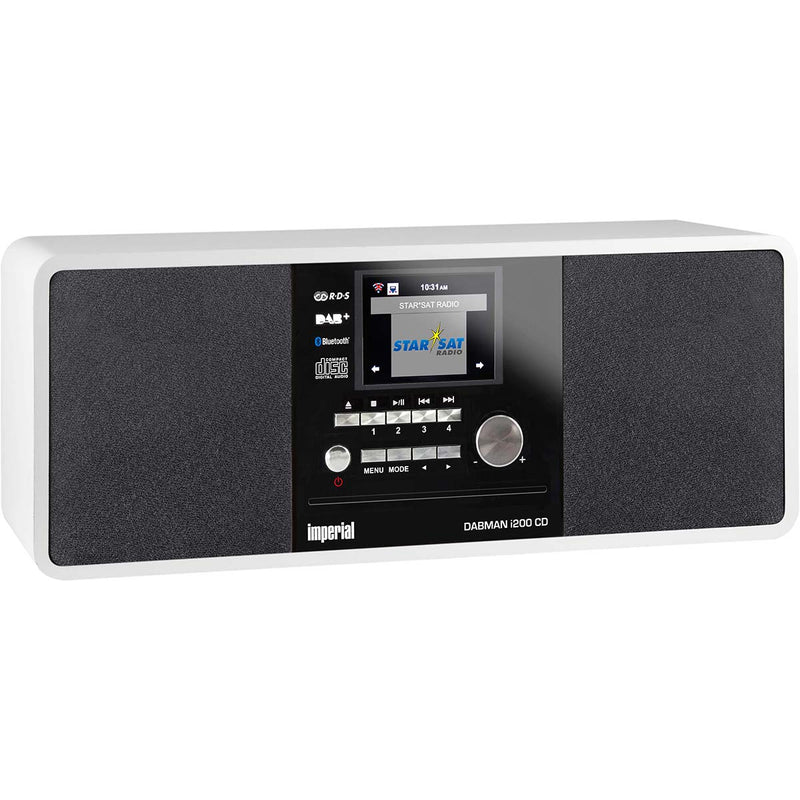 Imperial dabman i200 cd multifunctionele radio dab+ fm internet bluetooth wit - 22-237-00