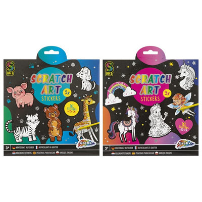 Grupo creativo de artesanía Kraskunst Stickers Fantasie World, 6dlg.