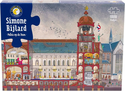 SIMONE BIJLARD PUZZLES SIMONE BIJLARD PUALLE - Palazzo su Dam Square - 1000 pezzi