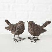 Boltze home figurine bird spatz h6cm polyresin - afbeelding 1