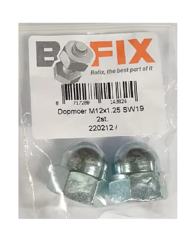 BOFIX Voorashed E-Bike M12 x 1.25 con motor de la rueda delantera (2st)