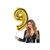 Palloncino foil Boland 9 oro 86 cm