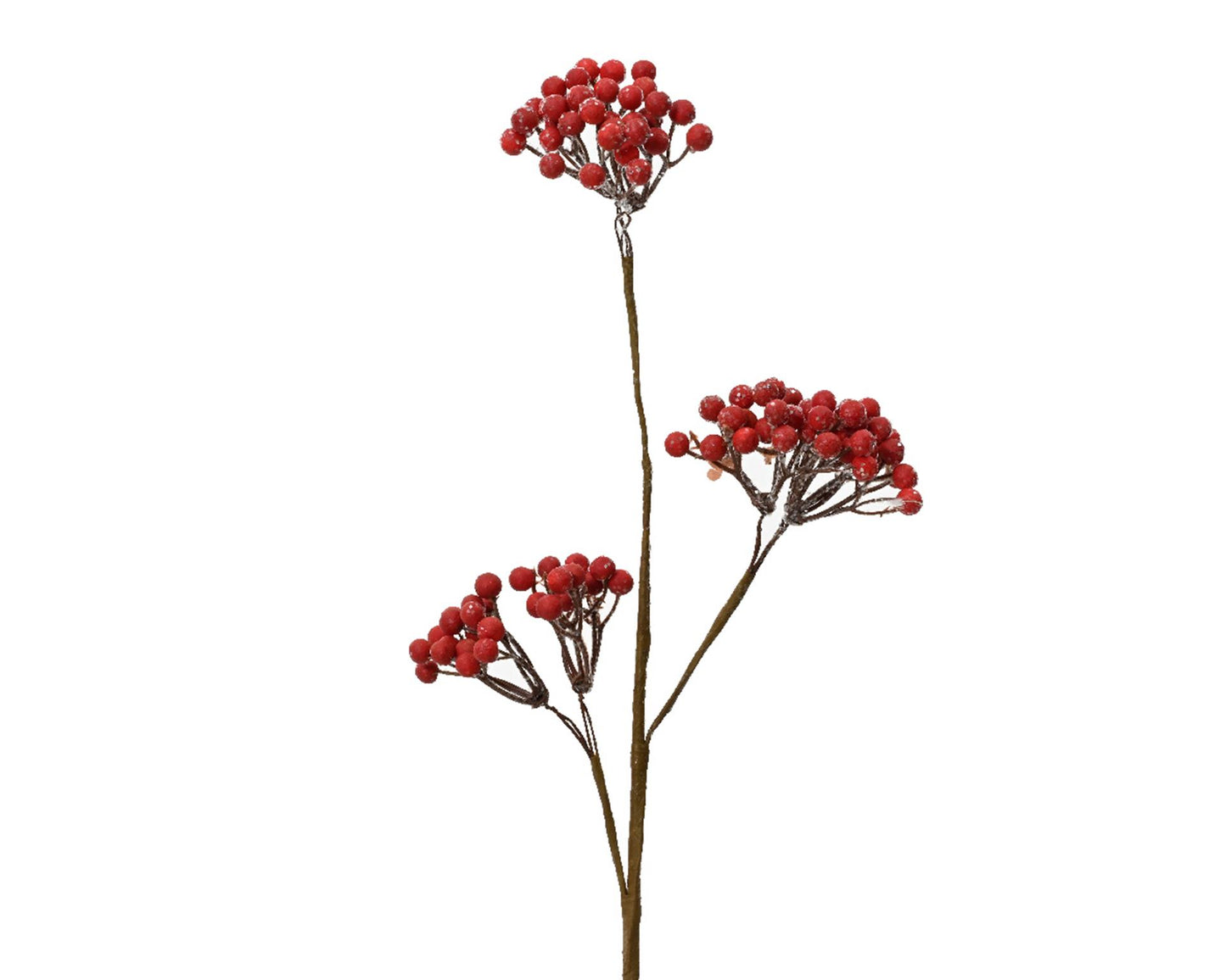 Decoris rama artificial rama de bayas espuma h50cm