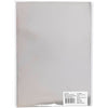 Creativ company cartón metalizado, a4, hoja 210x297 mm, 280 gr, plateado, 10 hojas 1 caja