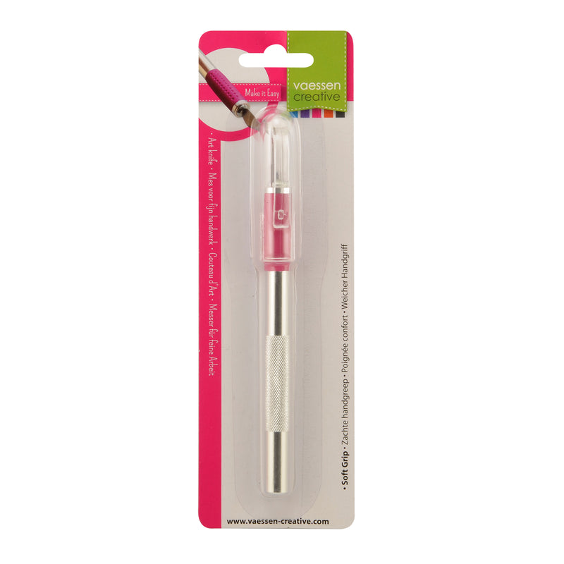 Vaessen creative • Coltello per hobby con impugnatura morbida