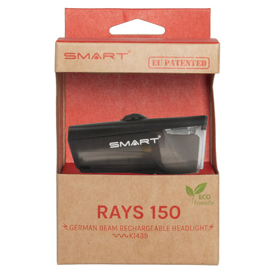 Luz frontal de batería recargable Smart Rays 150