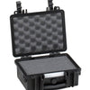 Explorer cases 2209 koffer zwart met plukschuim