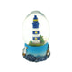 Gerkimex sfera tremante ovale faro blu 7 cm