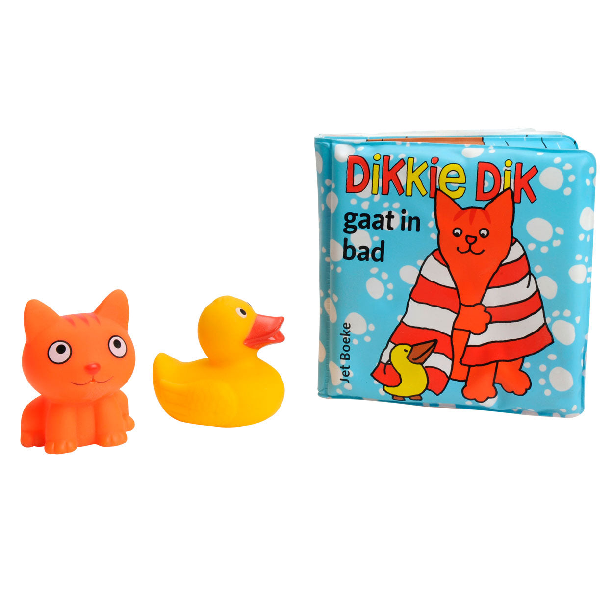 Gottmer uitgevers groep dikkie dik gaat en bad + badfiguurtjes