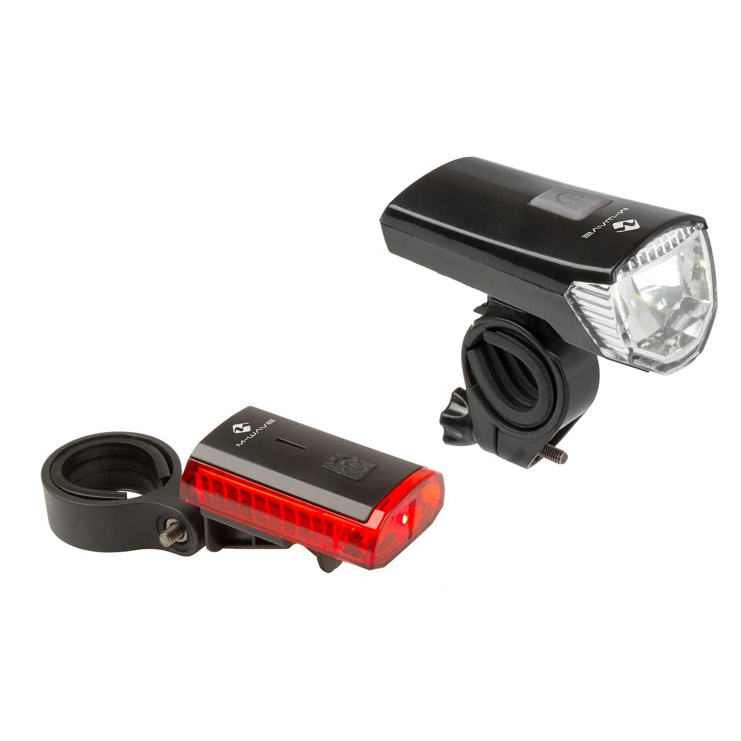 Set di illuminazione con batteria ricaricabile USB M-wave Atlas K 11