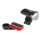 Set di illuminazione con batteria ricaricabile USB M-wave Atlas K 11