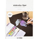 Carta per acquerello Creative Company, A4, foglio 210x297 mm, 230 gr, nero, 15 fogli 1 scatola