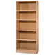 Librería niceday Future aglomerado melaminado 800x400x2004mm haya