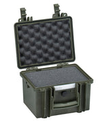 Explorer Cases 2214 Koffer Groen met Plukschuim - afbeelding 1
