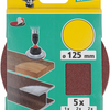 Dischi abrasivi adesivi Wolfcraft | k60, k80, k240 | ø125mm | 5 pezzi - 2216000