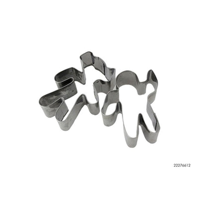 Herramientas de cocina cortador de galletas de metal 2 piezas.