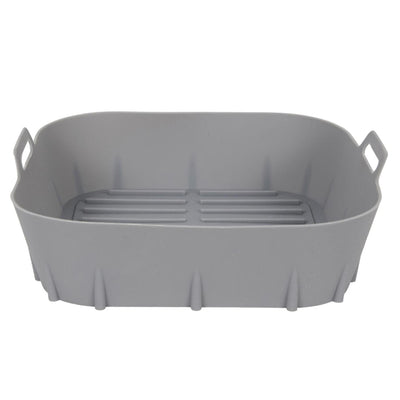 Inserto per friggitrice per utensili da cucina in silicone 20 cm grigio