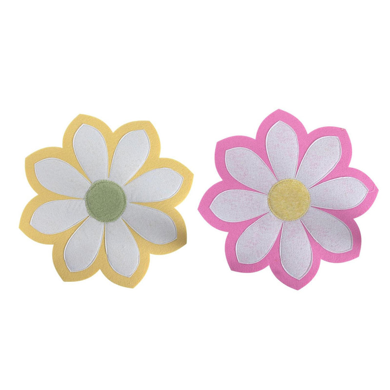Mantel individual fieltro flor ø32cm