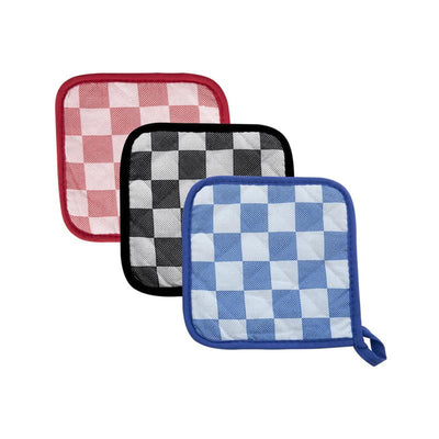 Utensilios de cocina agarradera 17cm diamante rojo, azul o negro