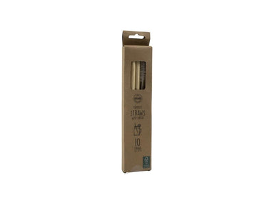 Utensilios de cocina pajitas de bambú 20cm 10 piezas en caja