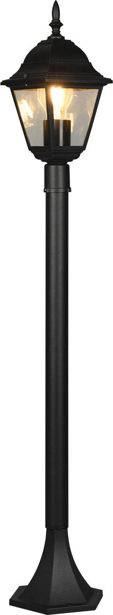 Trio livenza - iluminación de poste - negro mate - excl. 1x e27 4w - iluminación exterior - ip44