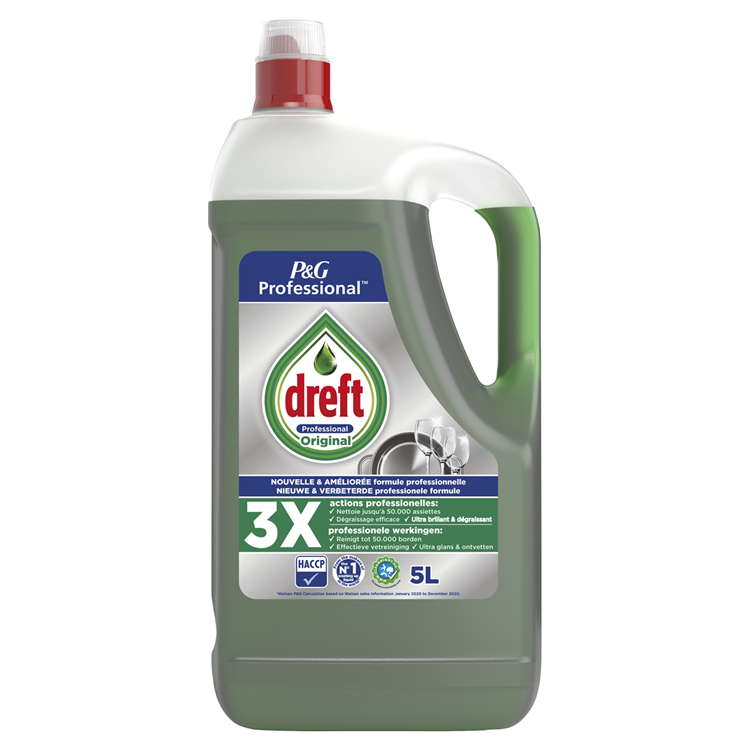 Dreft 1069324 - vajilla prof original 5l | 2 piezas