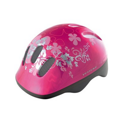 Helmet Child Pink Flower S (52-57 cm)