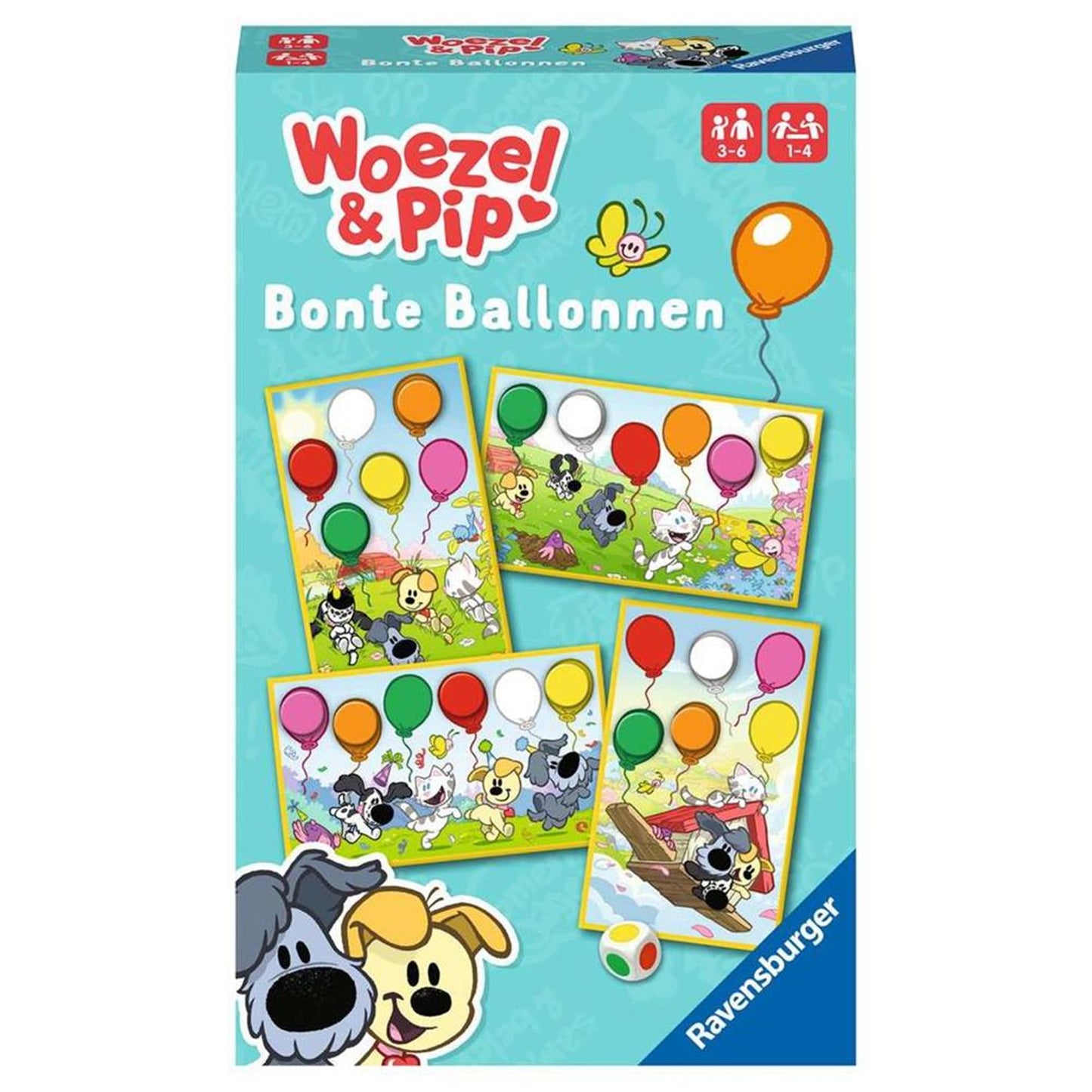Ravensburger Pip Bonte Bonte Colori riconoscono il gioco