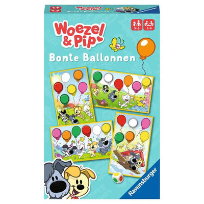 Ravensburger Pip Bonte Balloons Colors Reconoce el juego