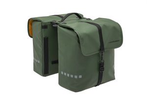 Nueva bolsa de bicicleta de doble bicicleta de Looxs - Verde - 39L