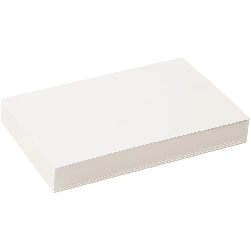 Carta per acquerello, a5, foglio 148x210 mm, 200 gr, bianco, 100 fogli 1 scatola