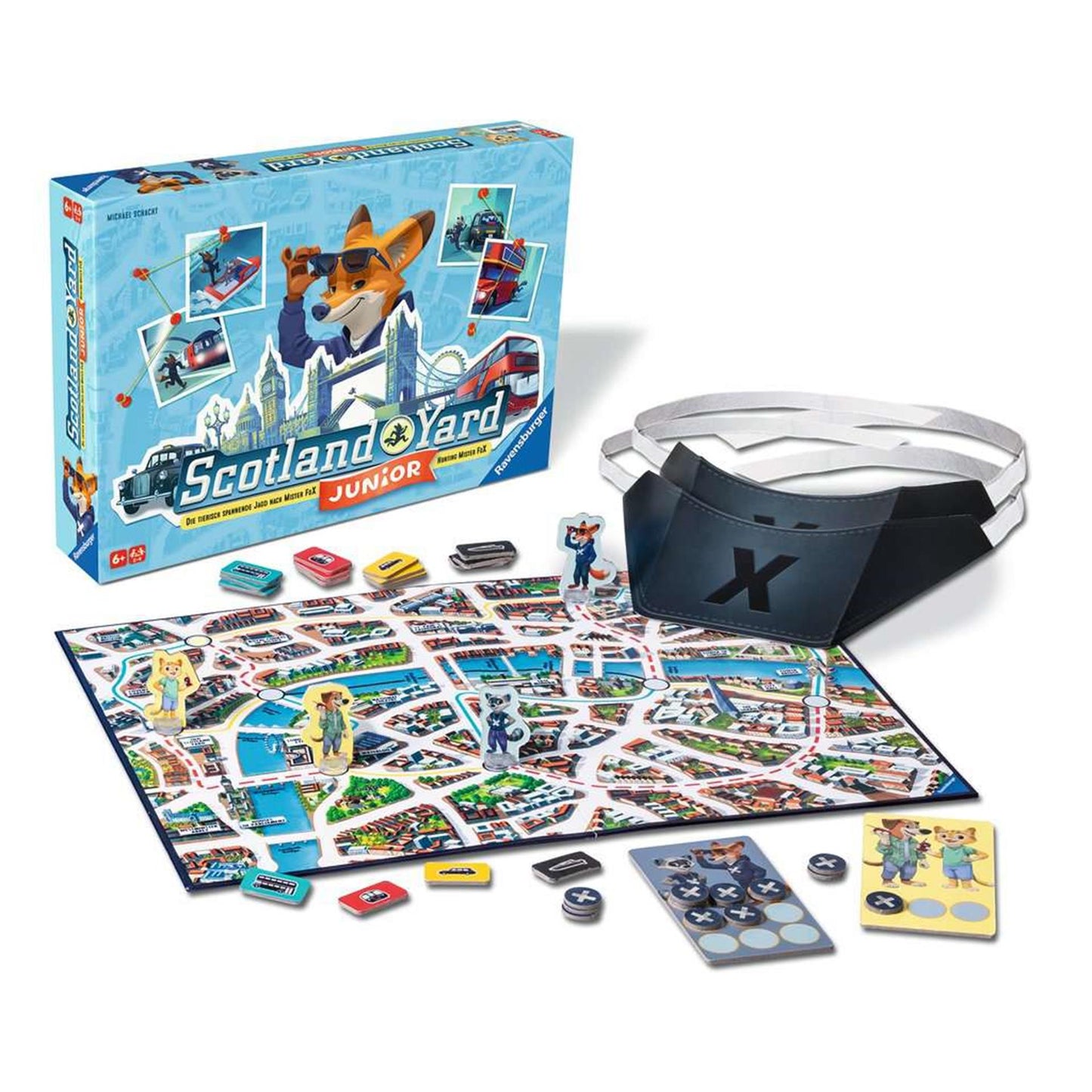 Ravensburger scotland yard junior bordspel