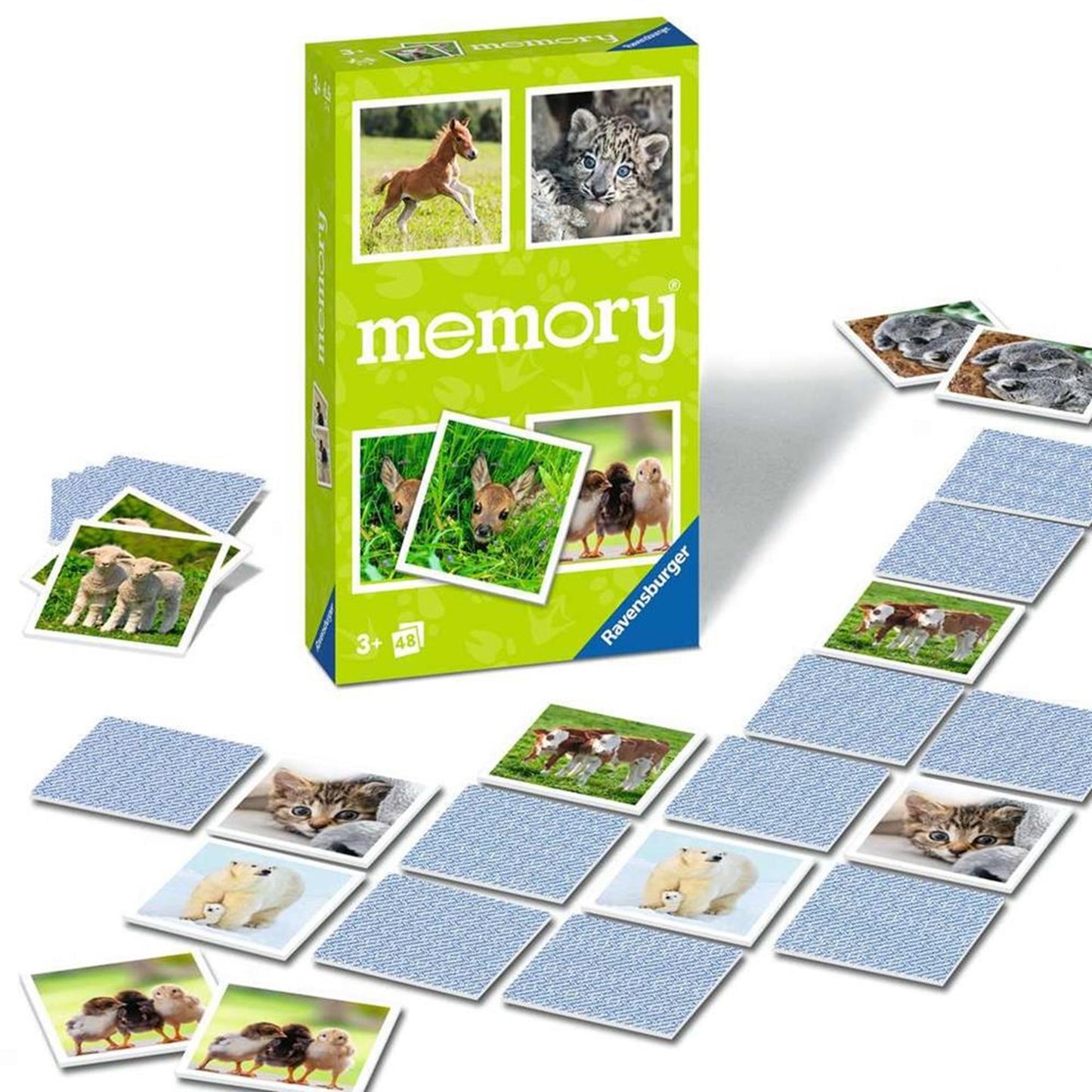 RAVENSBURGER GIOVANI ANIMALI Memoria