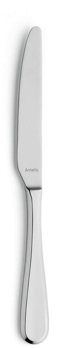 Amefa Drift - Set coltelli da tavola da 2 pezzi - Lucido - Color argento