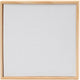 Panel de lienzo Creativ company con marco, tamaño 15,8x15,8 cm, 280 gr, blanco, 10 piezas 1 caja