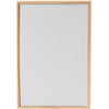 Pannello tela Creative Company con cornice, misura 15,8x23,8 cm, 280 gr, bianco, 1 pezzo