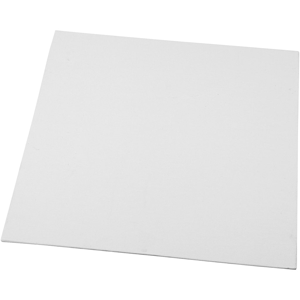 Pannello tela Creative Company, misura 30x30 cm, spessore 3 mm, 280 gr, bianco, 1 pezzo