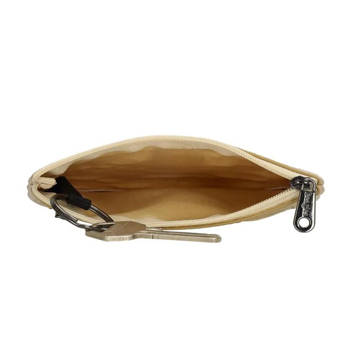 Cartera beagles lizaso oro 12,5x9x1cm