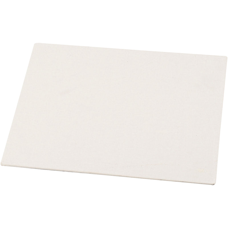 Canvas paneel, a4, afm 21x29,7 cm, dikte 3 mm, 280 gr, wit, 1 stuk