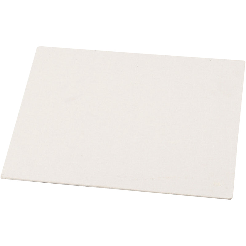 Canvas paneel, a3, afm 29,7x42 cm, dikte 3 mm, 280 gr, wit, 1 stuk