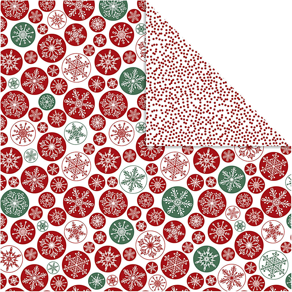 Papel de diseño vivi gade, puntos de cristal de hielo, hoja 30,5x30,5 cm, 180 gr, 5 hojas 1 caja