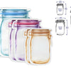 Lifetime cooking alpina herbruikbare voedselbewaarzakken 150 400 750ml set van 6