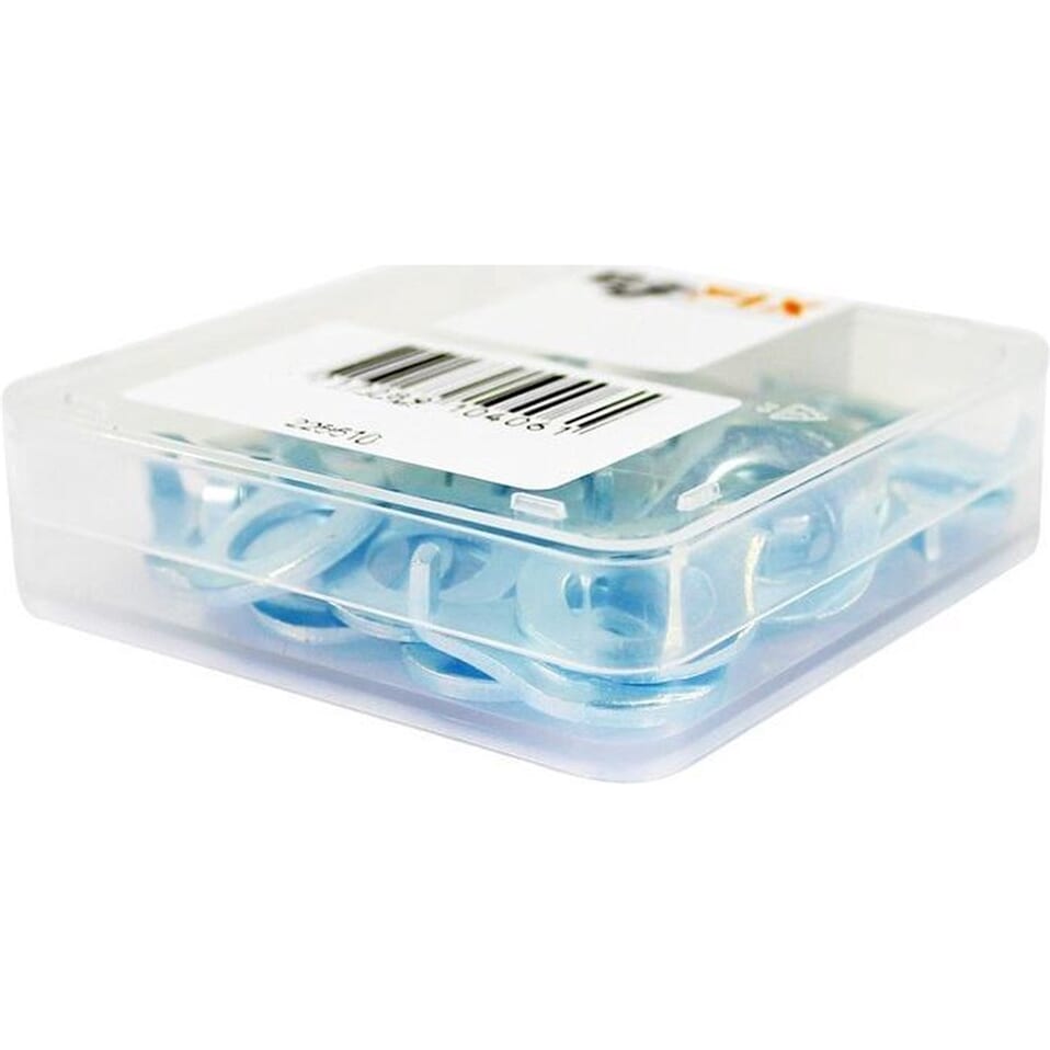 Bofix Box Ashring con agujero de labios de 9,4 mm (25 piezas)