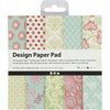 Creative Company Design Paper Block Mint Green Purple, 50 fogli