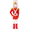 Schiaccianoci Vivi Gade, h: 110 cm, l: 30 cm, 300 g, oro, rosso, bianco, 1 pezzo