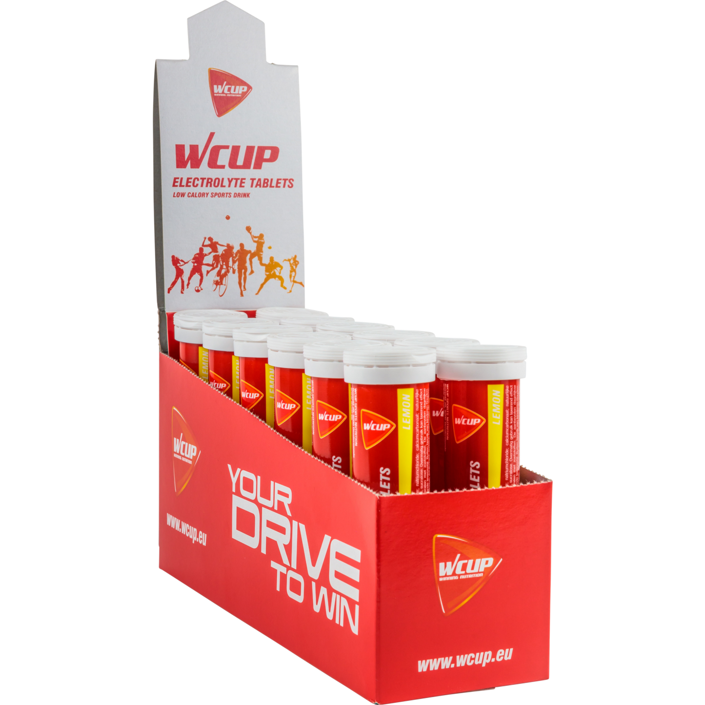 WCUP - Tablet elettroliti Lemon 12 pezzi